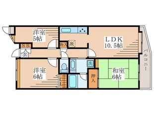 アルス立川の物件間取画像